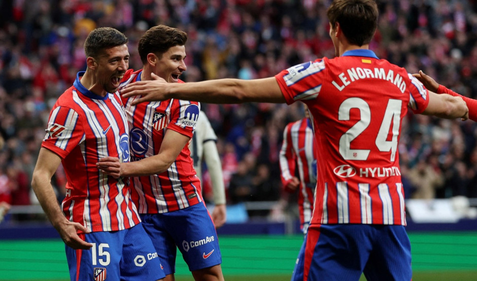 西甲强队交锋，马德里竞技保持不败之身